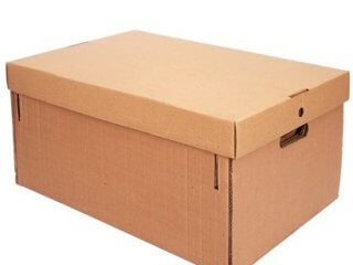Caixa de Papelão com Tampa